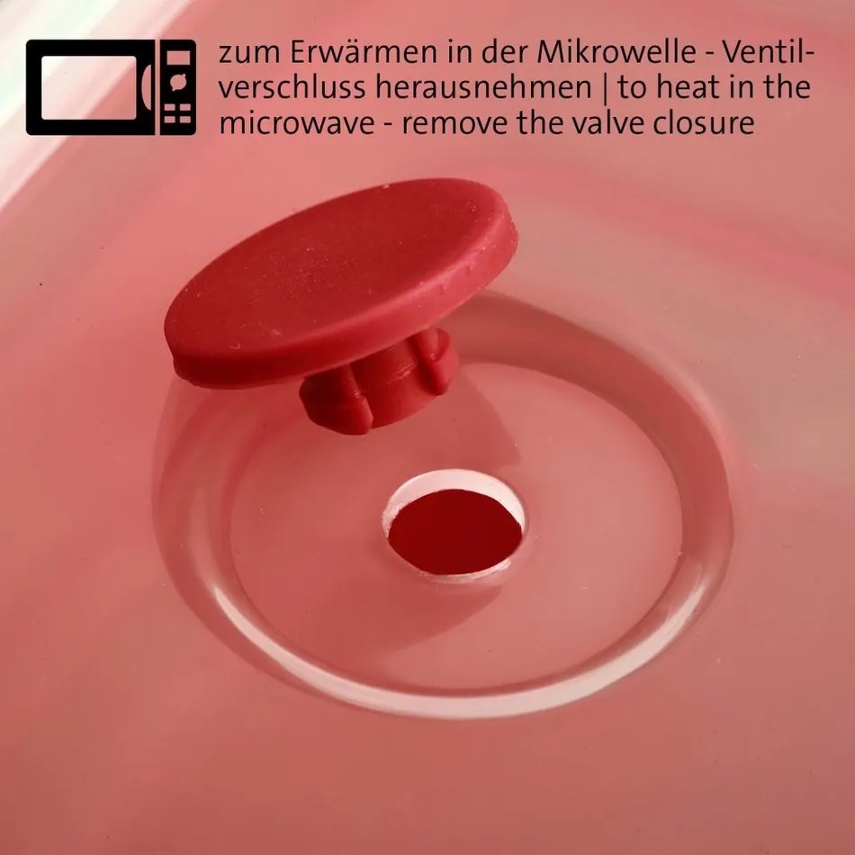 Recipient alimentar pliabil Westmark, pătrat, 1350ml, L