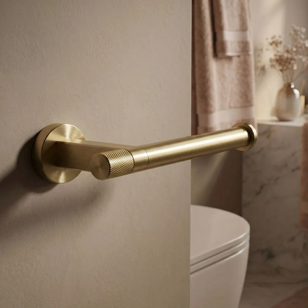 Suport hârtie igienică 39105 ORI Brush Gold