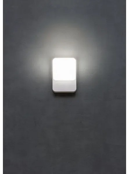 Redo 90127 - Aplică LED de exterior COLIN, 9W, 230V, 3000K, IP54, alb