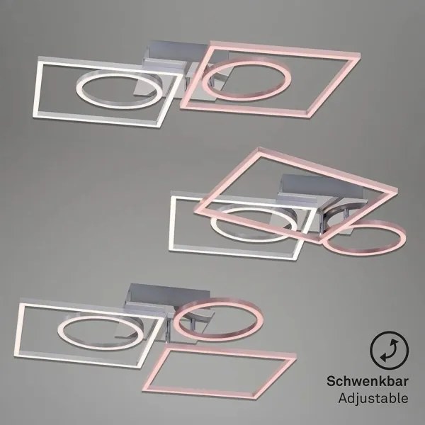 Plafonieră LED dimabilă Briloner 3135-018 FRAME LED/43,8W/230V 3000K