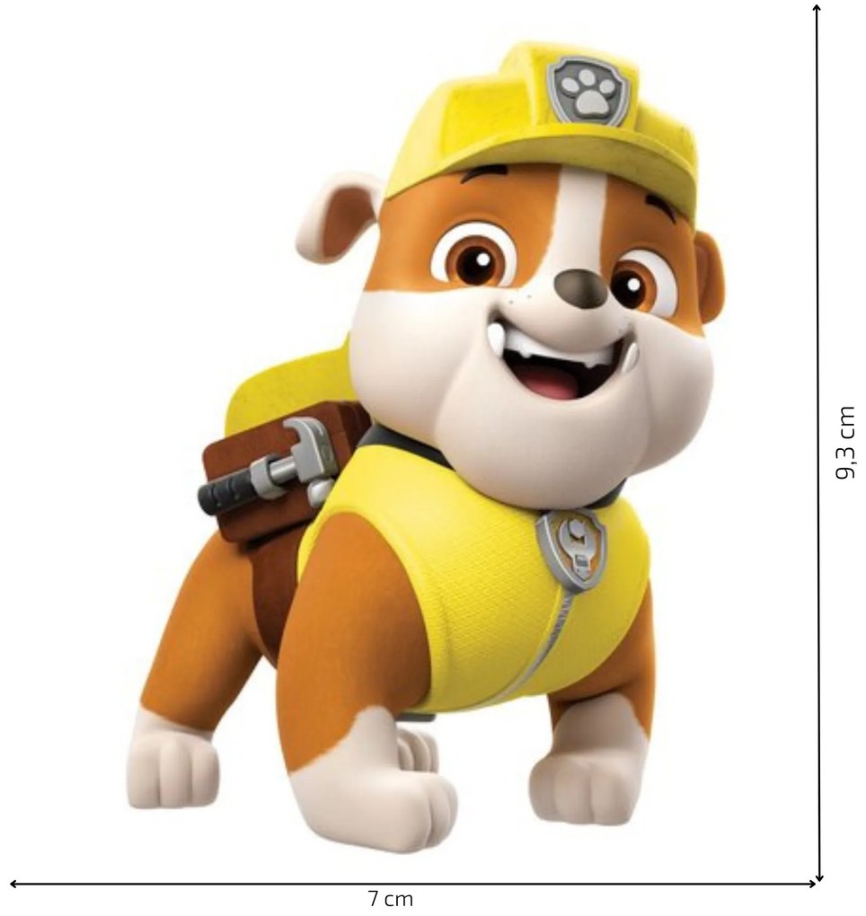 PIPPER. Autocolante pentru întrerupător „PAW Patrol - Rubble”