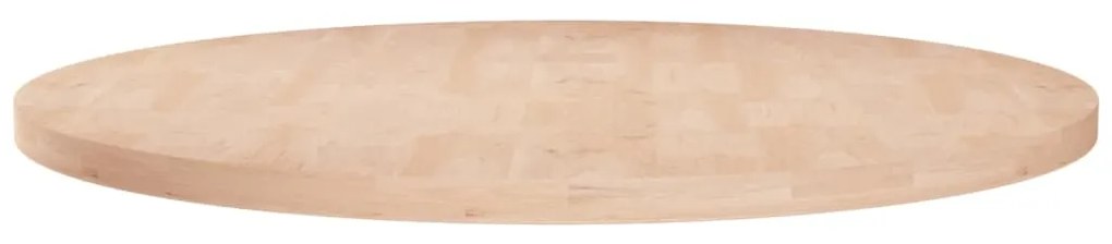 342904 vidaXL Blat de masă rotund, Ø70x2,5 cm, lemn masiv stejar netratat
