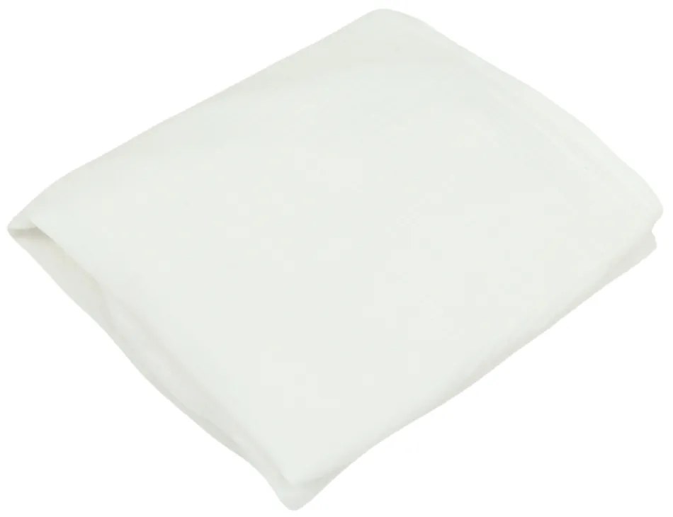 Fata de perna din bumbac Ranforce Alb Uni 50 x30 - ASC6427968020040