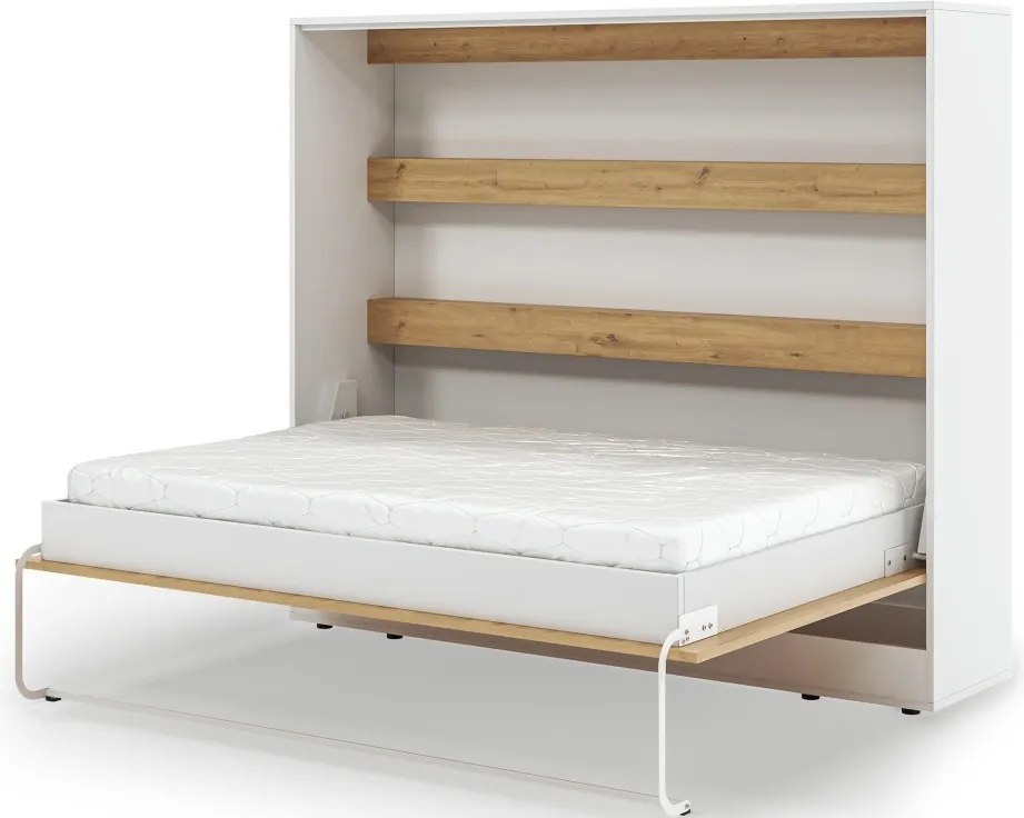 Pat rabatabil Devesto Horizontal Wall 140 Artisan Eiche, 200x140 cm – Artisan Eiche
