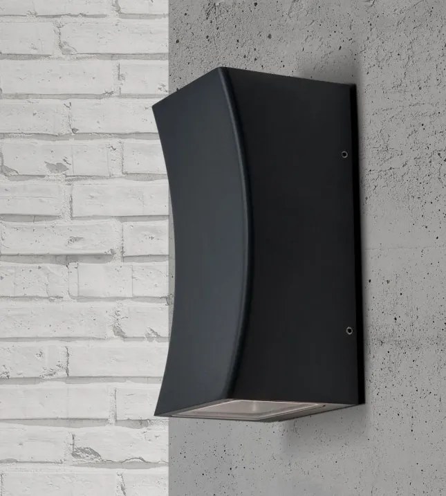 Aplica LED pentru exterior, protectie IP54, Naok antracit