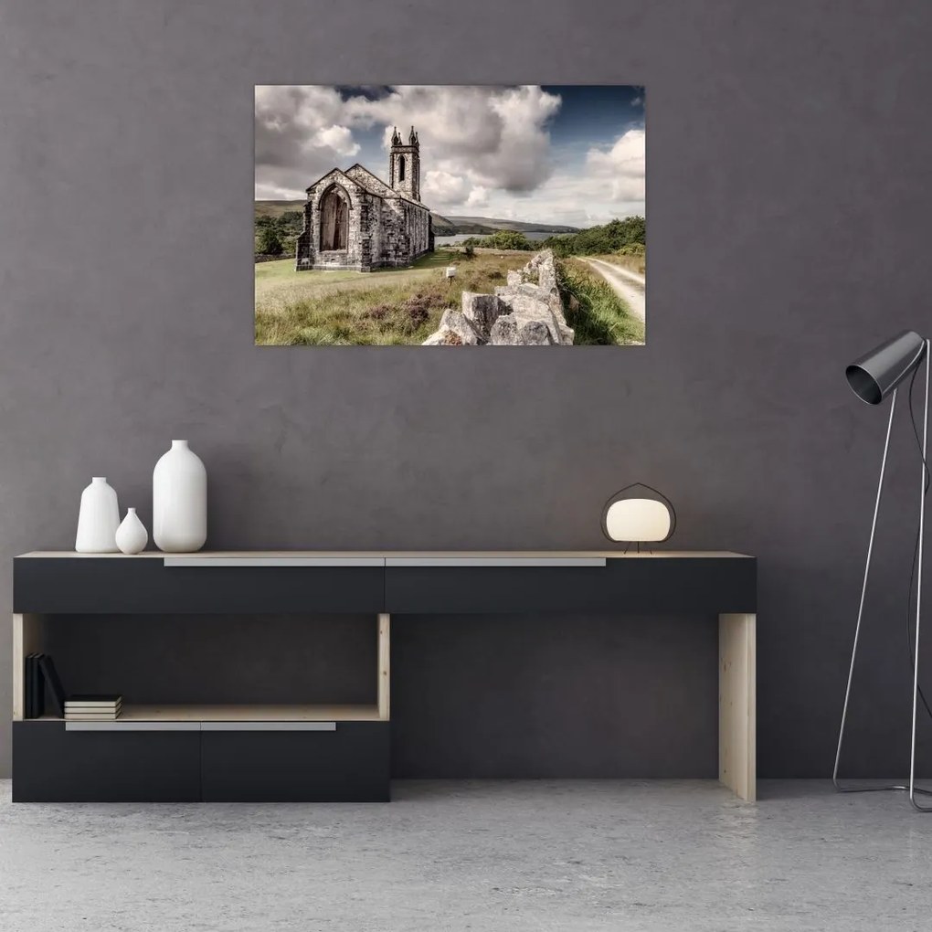 Tablou - Biserica irlandeză (90x60 cm)