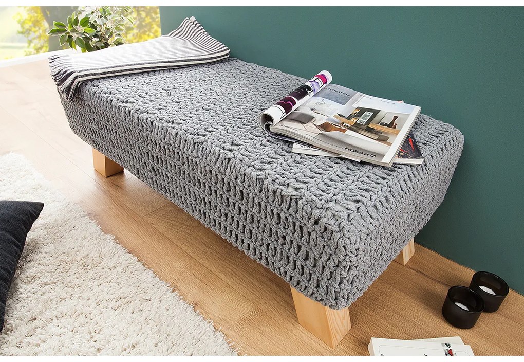 Bancheta Knit gri