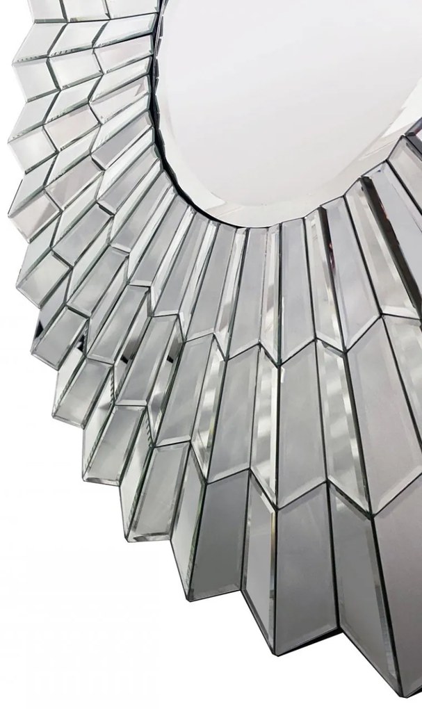 Oglinda rotunda Violett Silver – Ø90 cm