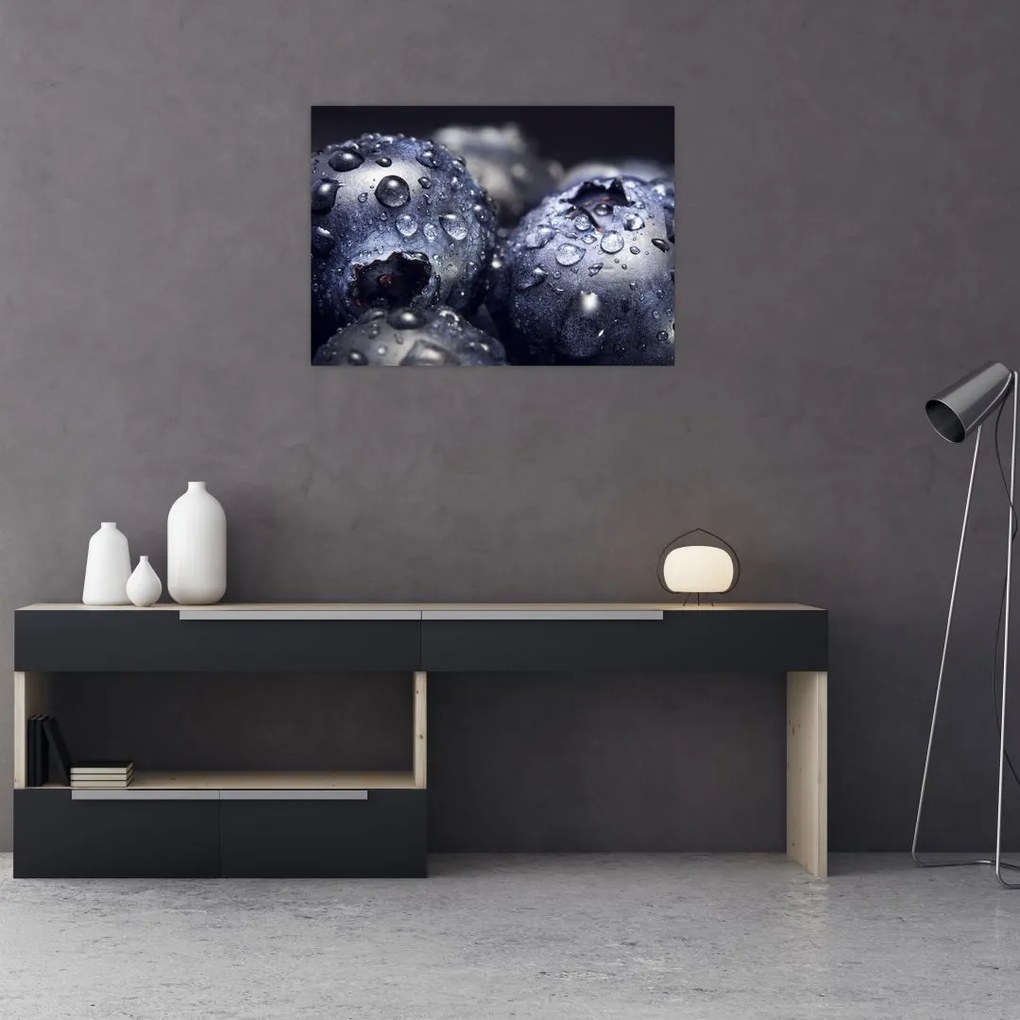 Tablou cu fructe cu picături de apă (70x50 cm)