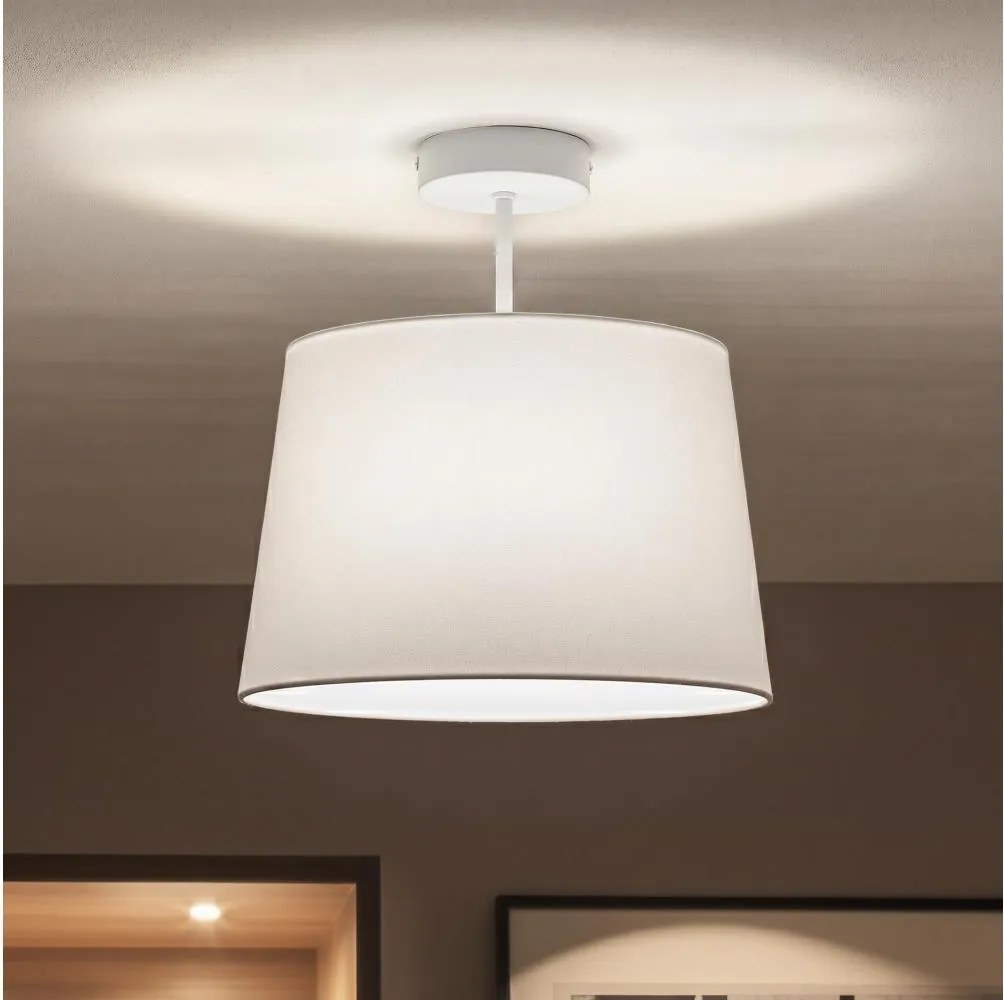 Brilagi - Plafonieră LED aplicată CERIA 1xE27/60W/230V Ø 30 cm alb