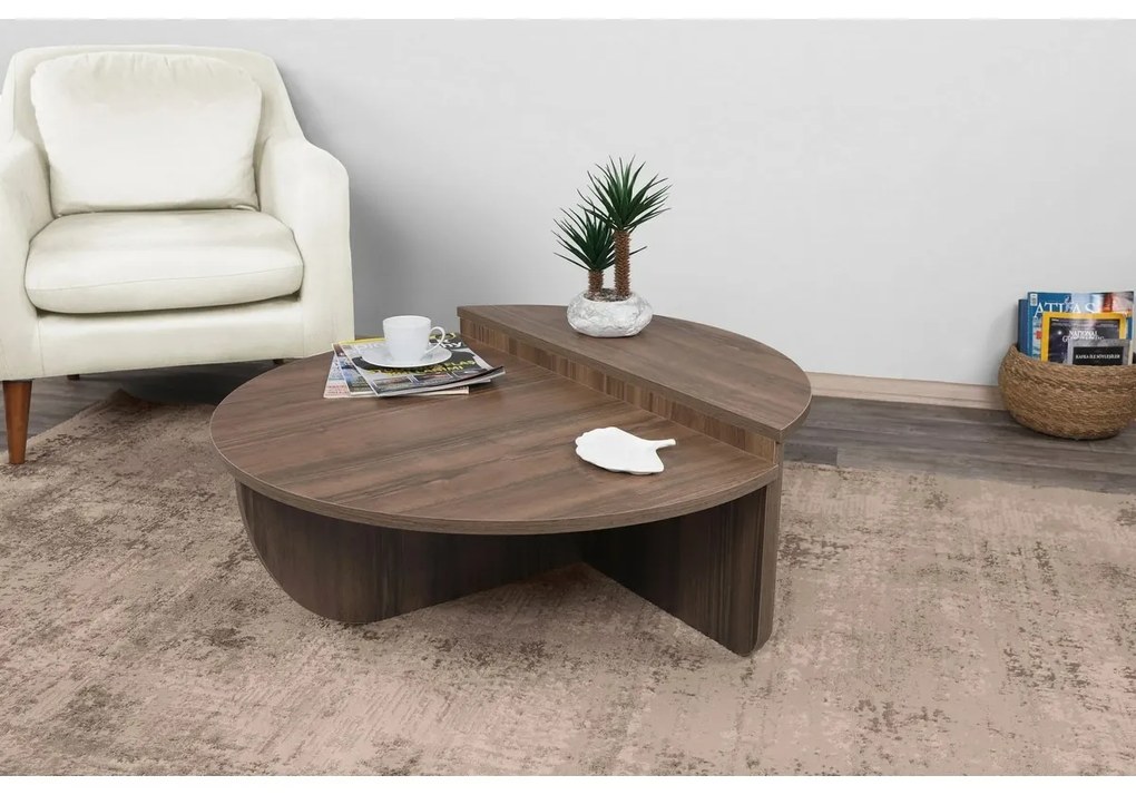 Măsuță de cafea Podium Walnut