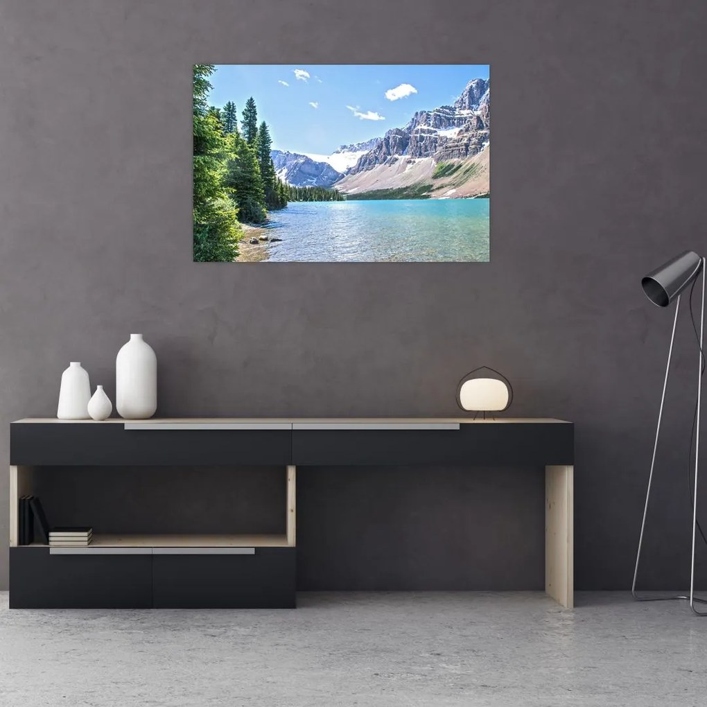 Tablou - Lac Alpin (90x60 cm)