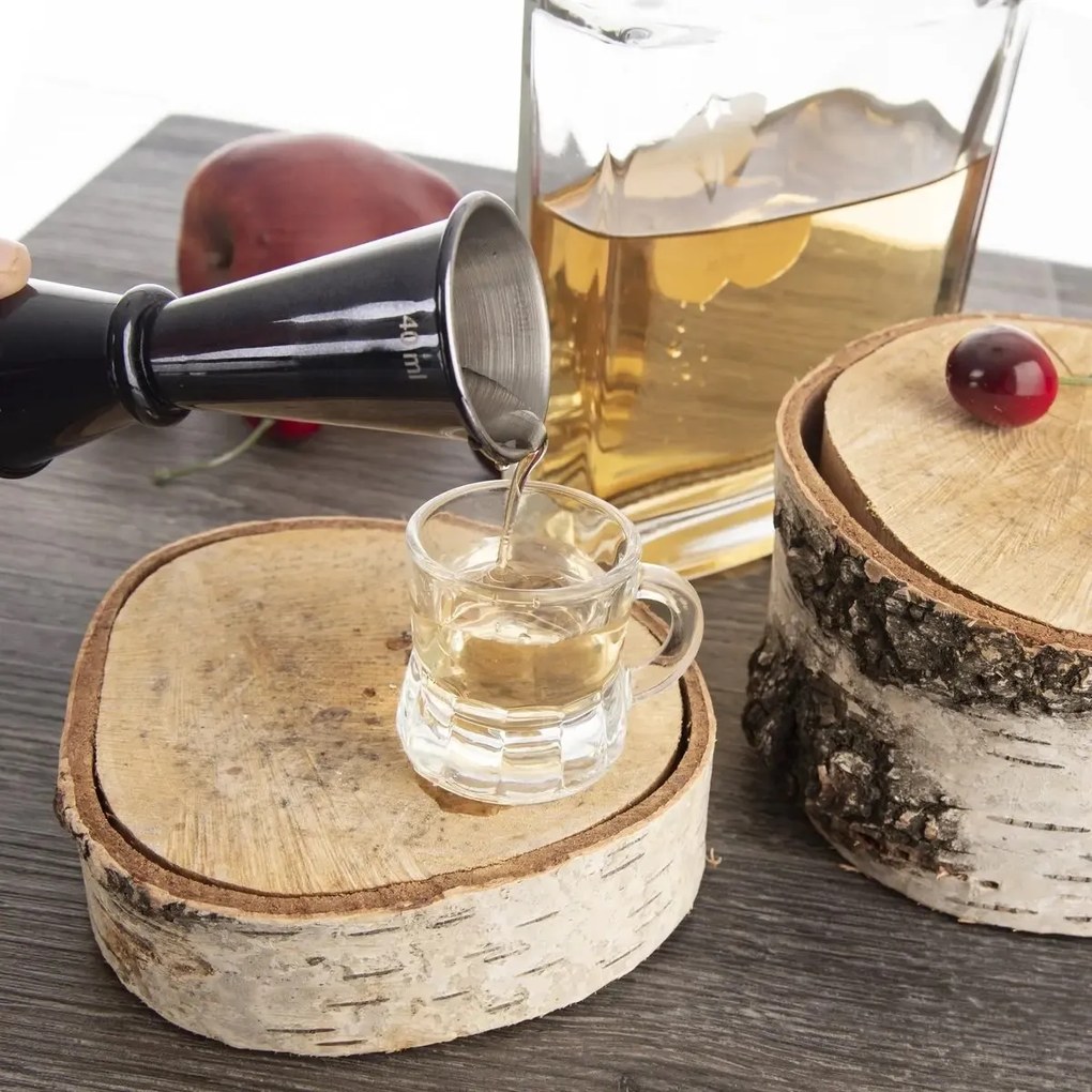 Cupa de măsurare Orion Bar negru,  20 ml și 40 ml