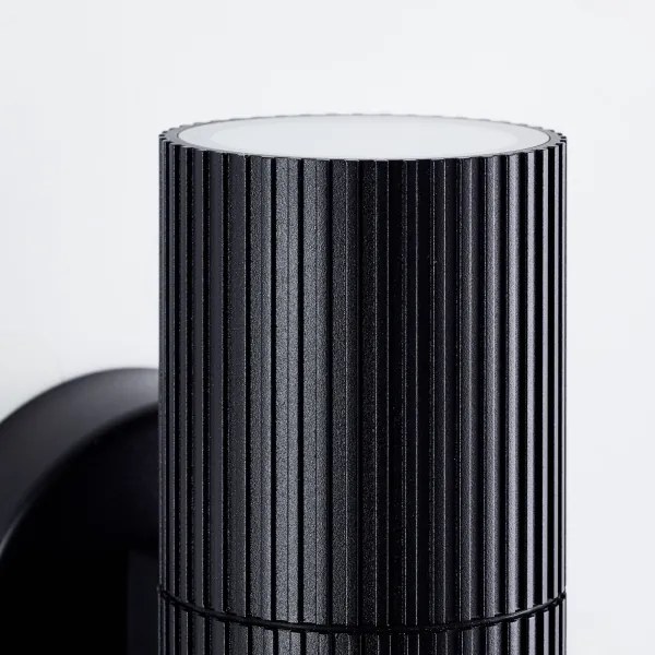 Aplică de exterior Brilliant KEOLA 2xGU10/10W/230V IP44 negru