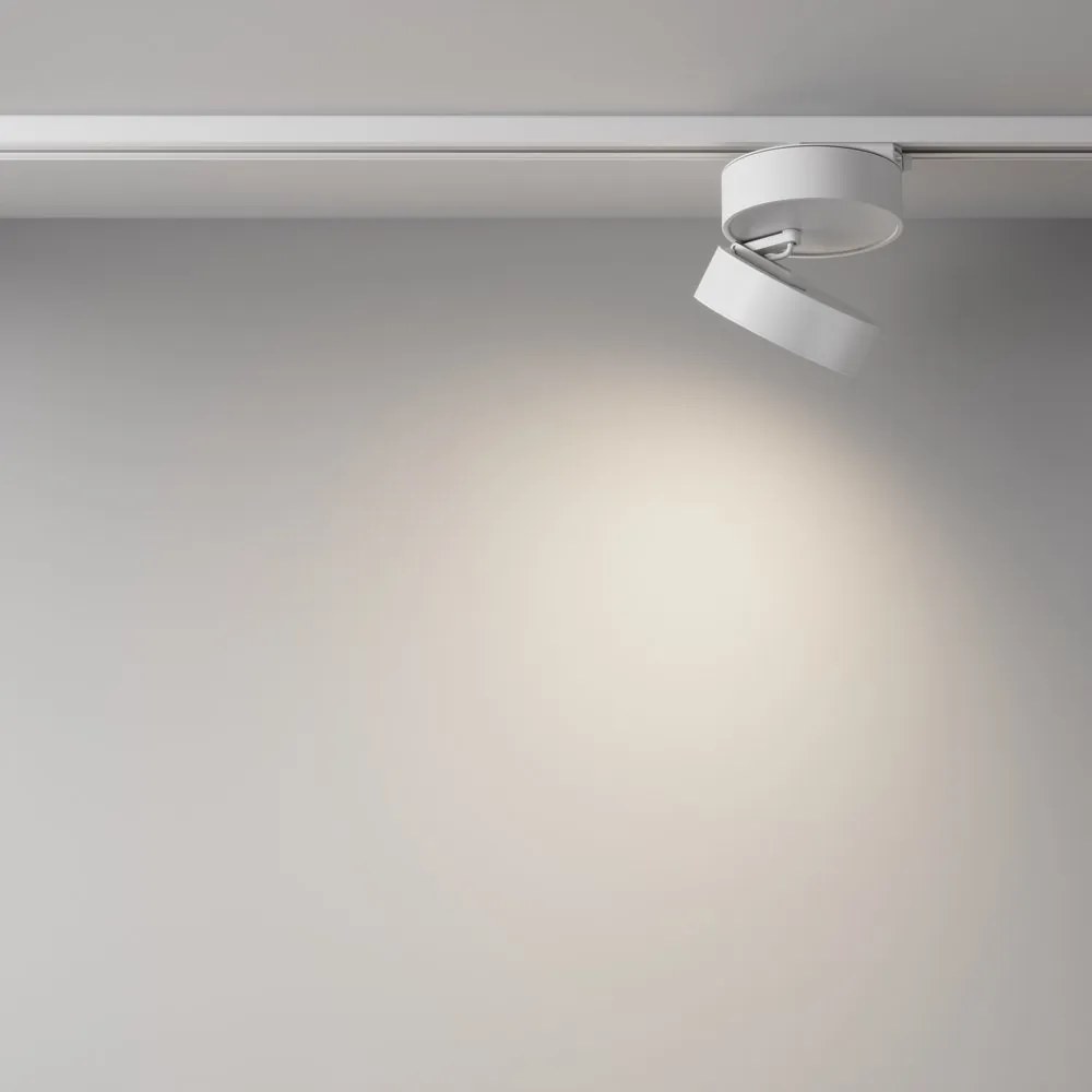 Spot LED, accesoriu pentru sinele monofazate Unity, Onda alb 18W 4000K