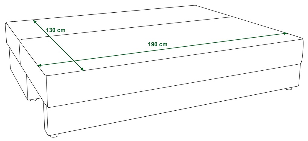 Canapea două locuri Radiant (Gri deschis). 1056826