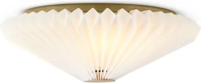 Halo Design 745098 - Aplică de perete PARIS, 4xG9/28W/230V, Ø 50 cm, alb/alamă/stejar
