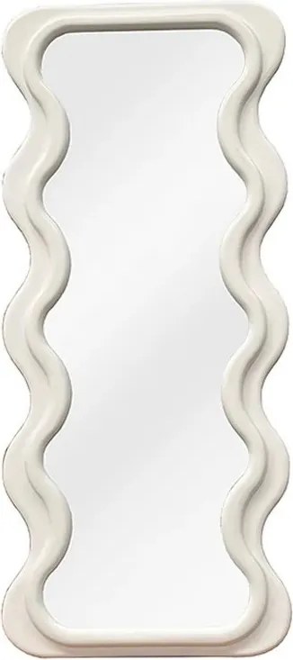 Oglinda de perete design modern CURVY 160cm, alb A-45942 VC