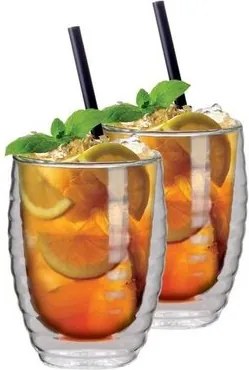 Set de pahare termo Maxxo Ice tea, 2 piese
