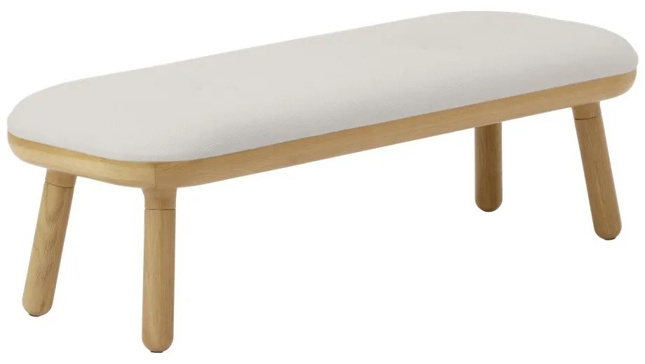 Bancă albă Paff Low – UMAGE