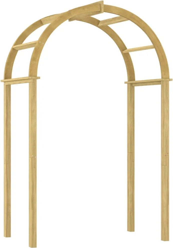 vidaXL Arcadă, 141x97x243 cm, lemn masiv de pin tratat