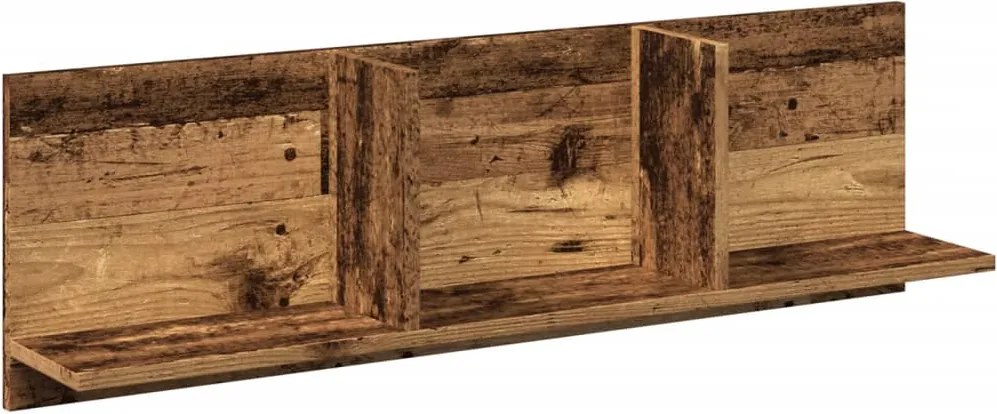 vidaXL Dulap de perete, lemn vechi, 100x16,5x30 cm, lemn prelucrat
