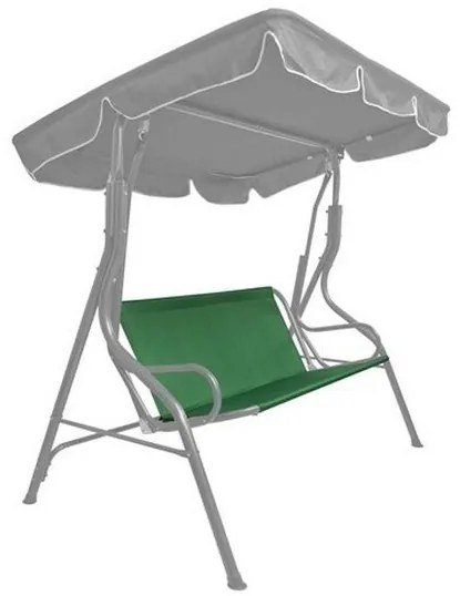 Husă de șezut pentru balansoar Happy Green Stripy