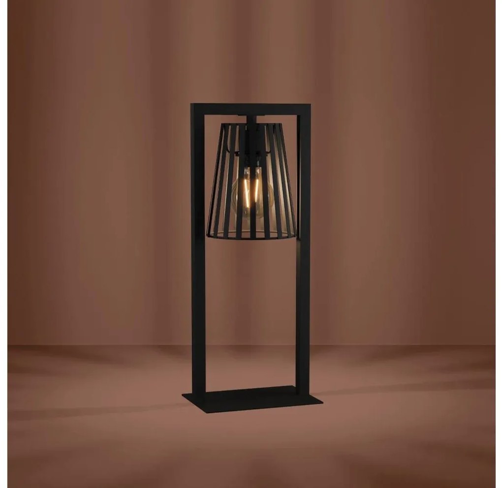 Lampă de masă Eglo 390005 BOGOTA 1xE27/40W/230V negru