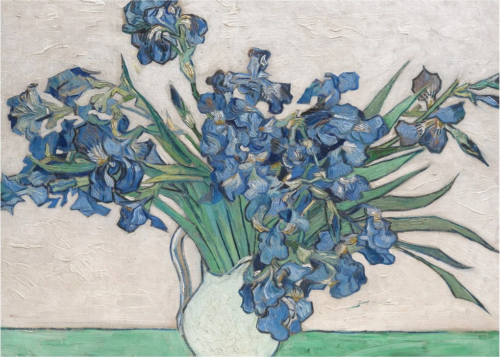 Tablou - Vincent van Gogh, Irises, reproducere (70x50 cm)