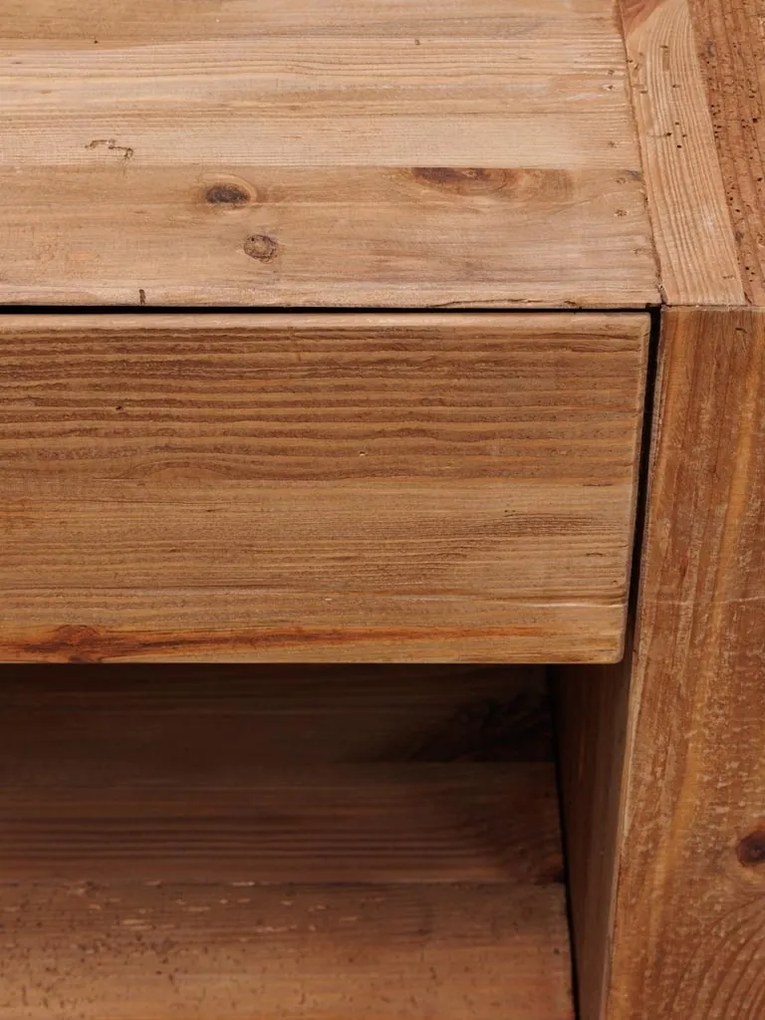 Consola din lemn de pin reciclat, Yakta