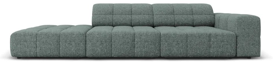 Canapea 3 locuri deschisa pe o parte Chicago chenille L262 cm