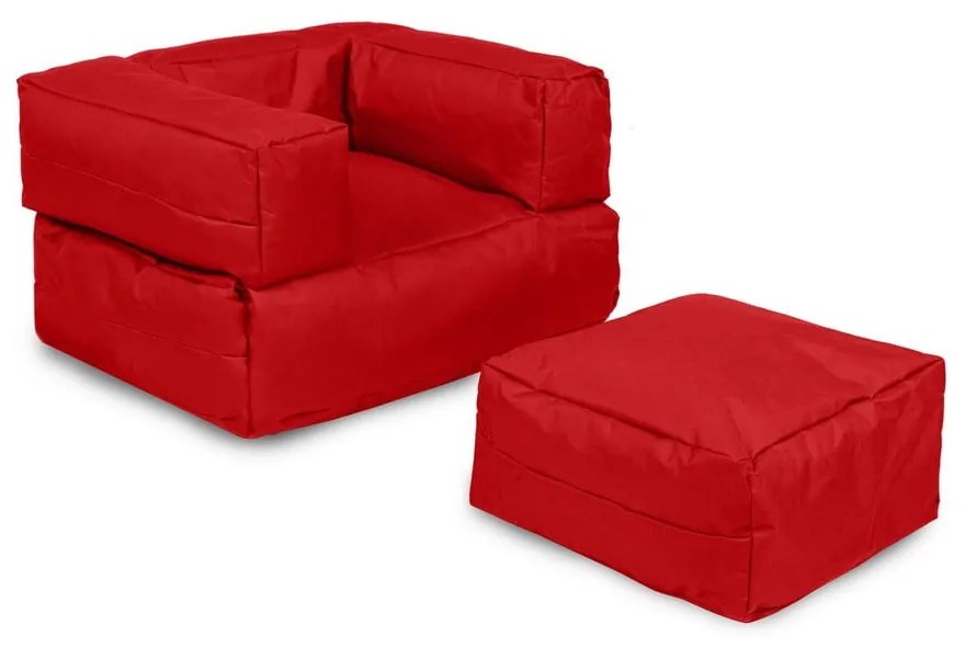 Fotoliu pentru copii roșu Nier – Floriane Garden