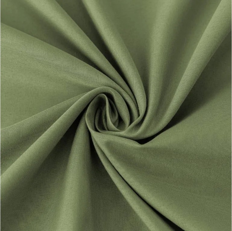 Cearsaf din microfibra MICROVELLE verde olive 90x200 cm