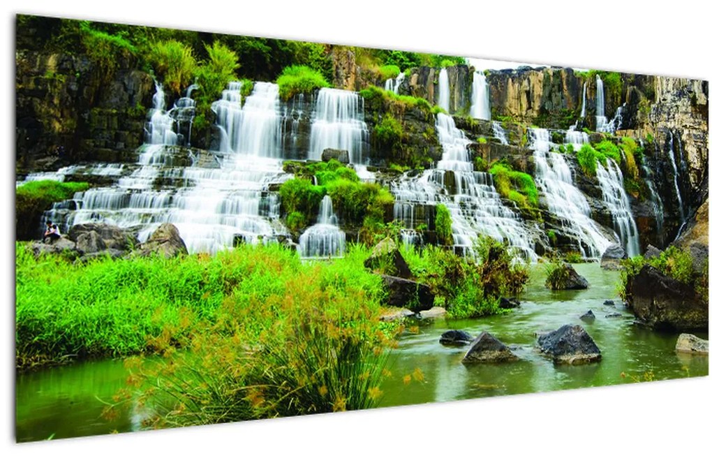 Tablou - cascade (120x50 cm)