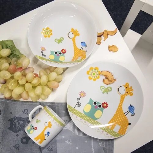 Orion Farfurie mică pentru copii Girafă, 21 cm