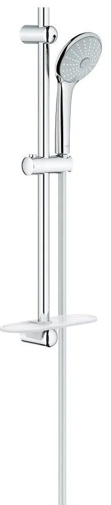 Grohe Euphoria 110 Massage Set dus cu bara 60 cm, limitator, crom