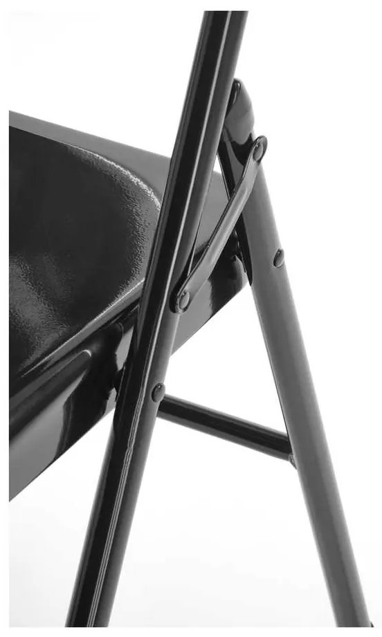 Scaun pliabil Acton, negru