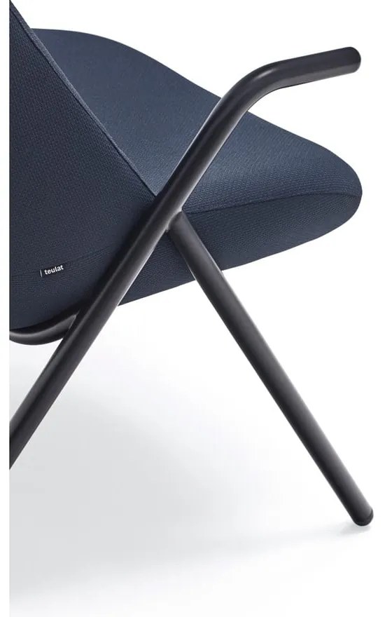 Fotoliu Teulat Dins, înălțime 114 cm, albastru închis