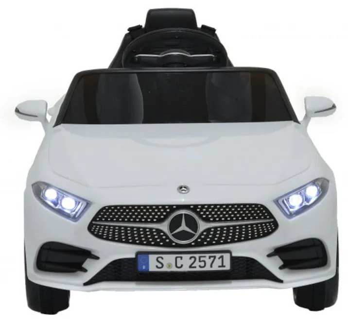 Masinuta Electrica cu acumulator pentru copii NOVOKIDS™ Mercedes CLS 350 4MATIC, Cu telecomanda, Faruri luminoase si muzica, Usi cu deschidere ,