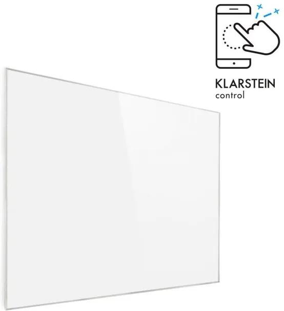 Klarstein Wonderwall 1200 Smart, încălzitor pe infraroșu, 100 x 120 cm, 1200 W, săptămânal, alb
