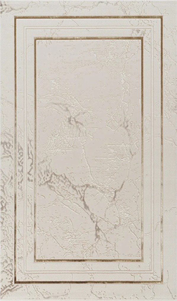 Covor Modern Living , Dormitor Dreptunghiular Asia F148B Crem Gold (Alege dimensiunea: 150 x 230)