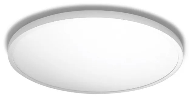 Plafoniera LED design slim MALTA R 40 3000K alba