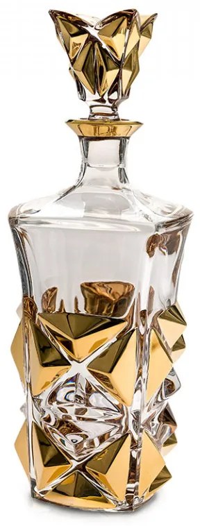 Sticla Bohemia 1845 Pyramida Gold 800ml 1005760