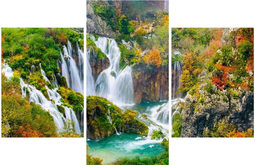 Tablou - Parcul Național Lacurile Plitvice (90x60 cm)