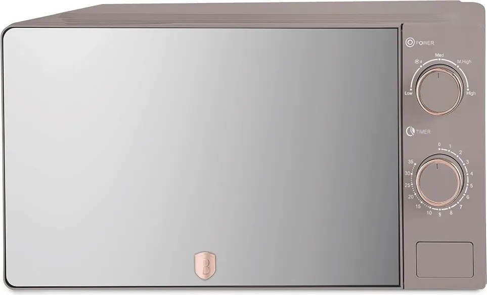 Cuptor cu microunde Taupe Berlinger Haus BH 9901, 20 L