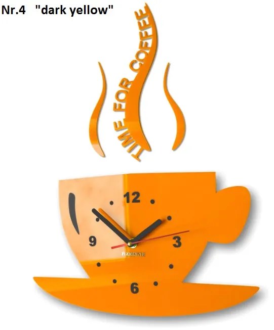 Ceas de perete "Este timpul pentru cafea"