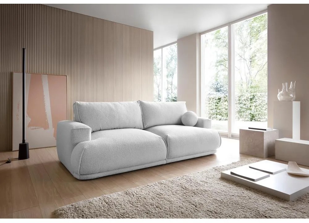 Canapea trei locuri Dita 3 (cement + negru). 1100484