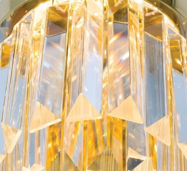Aplica LED design LUX PRISM, 24K gold plated