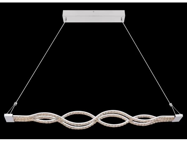 Globo 67109-30 - LED Lustră pe cablu dimmabilă PILLA 1xLED/30W/230V + Telecomandă