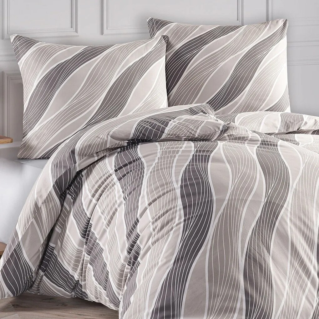 BedTex Lenjerie de pat din bumbac Talia, 160 x 200 cm, 2 x 70 x 80 cm, 160 x 200 cm, 2 buc. 70 x 80 cm